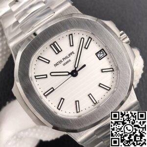 3K Factory Replica Patek Philippe Nautilus 5711/1A-011 White Dial