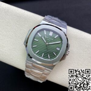 3K Factory Replica Patek Philippe Nautilus 5711/1A-014 Green Dial