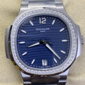 3K Factory Replica Patek Philippe Nautilus 7118/1200A-001 Blue Dial