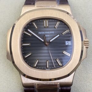3K Factory Replica Patek Philippe Nautilus 5711R Dark Gray Dial