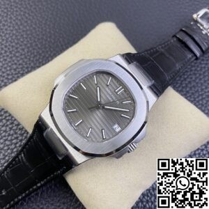 3K Factory Replica Patek Philippe Nautilus 5711G-001 Dark Gray Dial