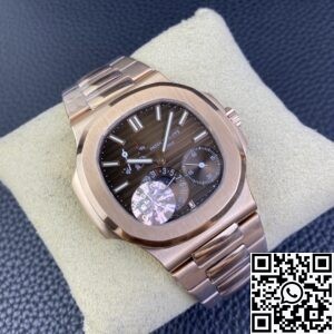 GR Factory Replica Patek Philippe Nautilus 5712/1R-001 Rose Gold