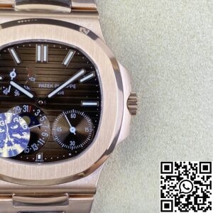 GR Factory Replica Patek Philippe Nautilus 5712/1R-001 Rose Gold