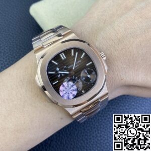 GR Factory Replica Patek Philippe Nautilus 5712/1R-001 Rose Gold