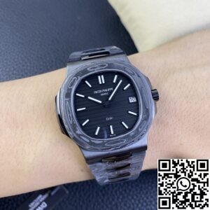 Customized Patek Philippe Nautilus 5711 Carbon Fiber Watch Case Series AAA