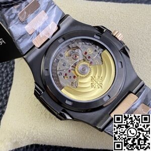 Customized Patek Philippe Nautilus 5711 Carbon Fiber Gold Case Series