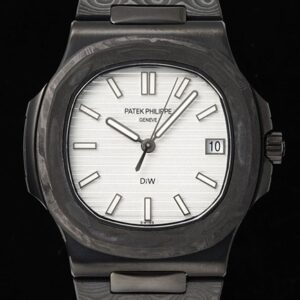 Customized Patek Philippe Nautilus 5711 Carbon Fiber White Dial Series