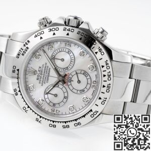 King Factory Replica Rolex Cosmograph Daytona M116509-0064 Mother Of Pearl Dial