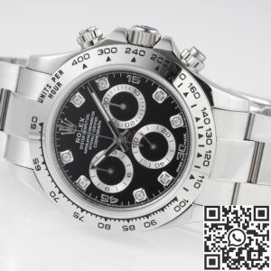 King Factory Replica Rolex Cosmograph Daytona M116509-0055 Black Dial