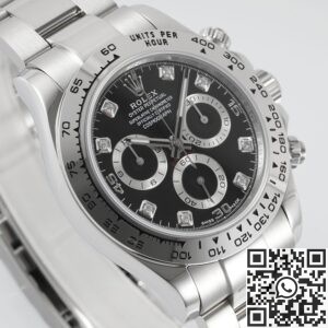 King Factory Replica Rolex Cosmograph Daytona M116509-0055 Black Dial