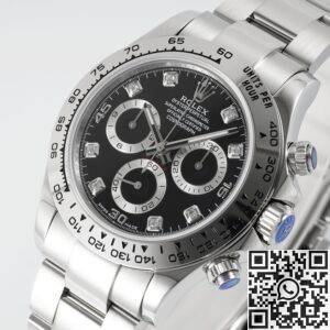King Factory Replica Rolex Cosmograph Daytona M116509-0055 Black Dial