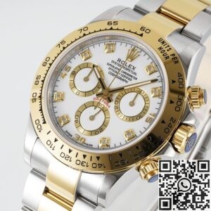 King Factory Replica Rolex Cosmograph Daytona 116503 Diamond-Studded Time Scale