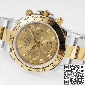 King Factory Replica Rolex Cosmograph Daytona M116503-0006 Golden Panda Dial