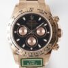King Factory Replica Rolex Cosmograph Daytona M116505-0015 Black Dial Rose Gold