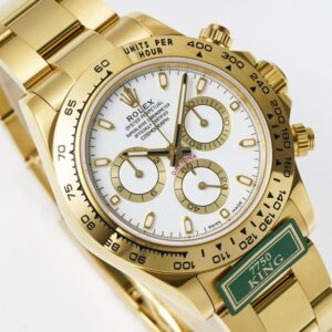 King Factory Replica Rolex Cosmograph Daytona M126508-0001 White Panda Dial