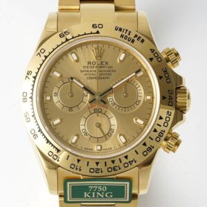 King Factory Replica Rolex Cosmograph Daytona M116508-0003 Gold Watch