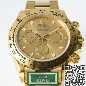 King Factory Replica Rolex Cosmograph Daytona M116508-0003 Gold Watch