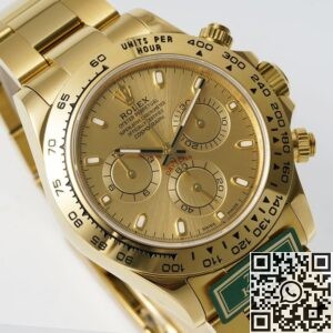 King Factory Replica Rolex Cosmograph Daytona M116508-0003 Gold Watch