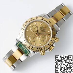 King Factory Replica Rolex Cosmograph Daytona M116503-0003 Golden Panda Dial