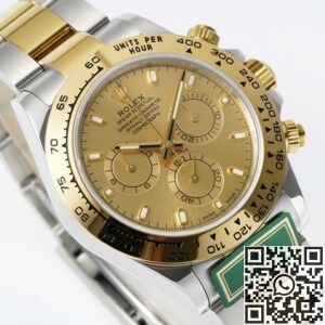 King Factory Replica Rolex Cosmograph Daytona M116503-0003 Golden Panda Dial