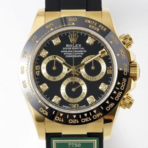 King Factory Replica Rolex Cosmograph Daytona M116518LN-0078 Diamond Panda Dial
