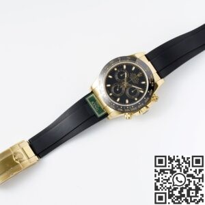 King Factory Replica Rolex Cosmograph Daytona M116518LN-0042 Golden Panda Dial