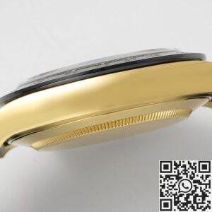 King Factory Replica Rolex Cosmograph Daytona M116518LN-0042 Golden Panda Dial