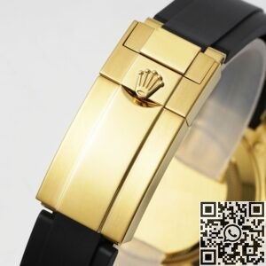 King Factory Replica Rolex Cosmograph Daytona M116518LN-0043 Black Panda Dial 904L