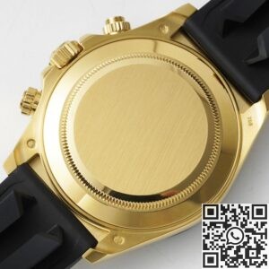 King Factory Replica Rolex Cosmograph Daytona M116518LN-0042 Golden Panda Dial