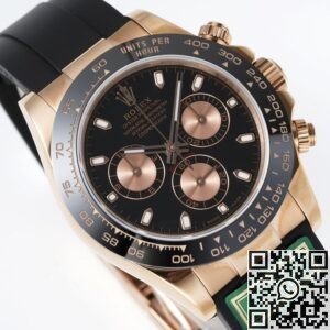 King Factory Replica Rolex Cosmograph Daytona M116515LN-0017 Rose Gold Dial