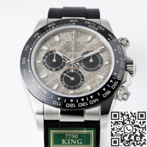 King Factory Replica Rolex Cosmograph Daytona M116519LN-0038 Meteorite Dial