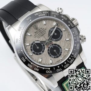 King Factory Replica Rolex Cosmograph Daytona M116519LN-0038 Meteorite Dial