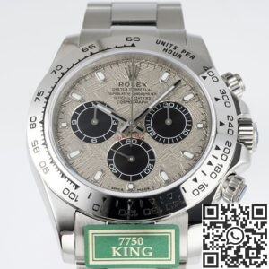 King Factory Replica Rolex Cosmograph Daytona M116509LN-0073 Meteorite Dial