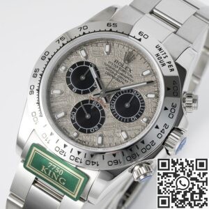 King Factory Replica Rolex Cosmograph Daytona M116509LN-0073 Meteorite Dial