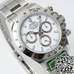 King Factory Replica Rolex Cosmograph Daytona 116520-78590 White Panda Dial