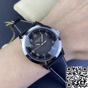 PPF Factory Replica Patek Philippe Calatrava 5226G-001 Nylon Strap