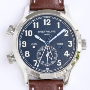 GR Factory Replica Patek Philippe Complications 5524G-001 Brown Leather Strap