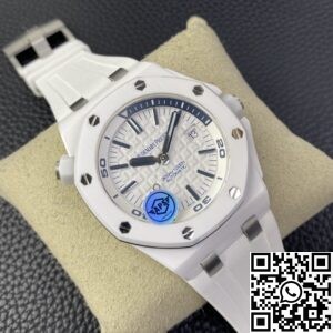 APS Factory Replica Audemars Piguet Royal Oak Offshore 15707CB.OO.A010CA.01 White Ceramics