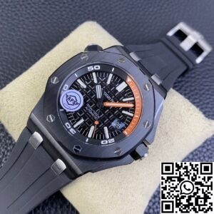 APS Factory Replica Audemars Piguet Royal Oak Offshore 15707CE.OO.A002CA.01 Black Ceramics