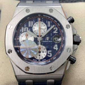 JF Factory Replica Audemars Piguet Royal Oak Offshore 26470ST.OO.A027CA.01 Blue Dial