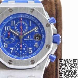 JF Factory Replica Audemars Piguet Royal Oak Offshore 26470ST.OO.A030CA.01 Blue Panda Dial