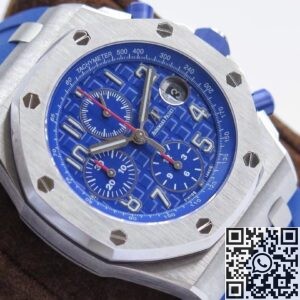 JF Factory Replica Audemars Piguet Royal Oak Offshore 26470ST.OO.A030CA.01 Blue Panda Dial