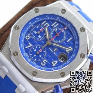 JF Factory Replica Audemars Piguet Royal Oak Offshore 26470ST.OO.A030CA.01 Blue Panda Dial