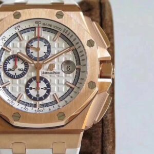 JF Factory Replica Audemars Piguet Royal Oak Offshore 26408OR.OO.A010CA.01 White Panda Dial