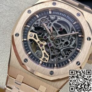 APS Factory Replica Audemars Piguet Royal Oak 15407OR.OO.1220OR.01 Rose Gold