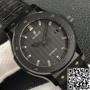 GS Factory Replica Hublot Classic Fusion 542.CM.1770.RX Black Ceramics