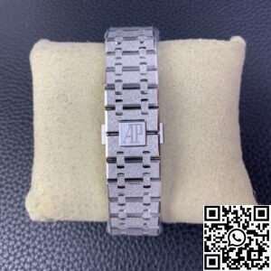 APS Factory Replica Audemars Piguet Royal Oak Frosted 15410BC.GG.1224BC.01 Blue Dial Series