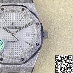 APS Factory Replica Audemars Piguet Royal Oak Frosted 15410 White Dial