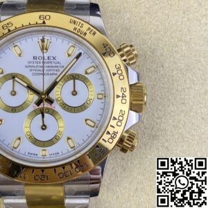 King Factory Replica Rolex Cosmograph Daytona M116503-0001 White Panda Dial