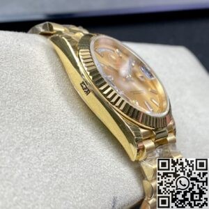 EW Factory Replica Rolex Day Date M228238-0005 Champagne Dial Series